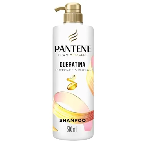 Pantene Shampoo Queratina 510 ml