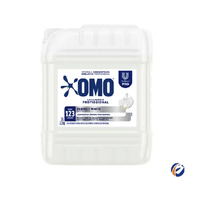 Lava Roupas Líquido Perfect White 7L Omo