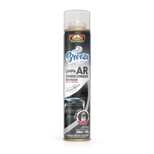 BREEZE Limpa Ar Condicionado Breeze Fragrância Carro Novo 300 ml