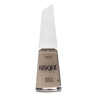 (REC) Esmalte Cremoso Bege Eu Me Beija, Risqué, 8 ml
