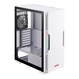 Gabinete XPG Starker Mid Tower Lateral Vidro USB 3.0 C/ 2 Fans Branco