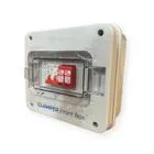 Front Box 40A 127V/220V Bifásica CA Clamper - CLFB40 2P