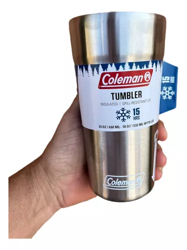 Copo Térmico Coleman Cerveja Bebidas Sem Tampa Cor Prateado Coleman Inox