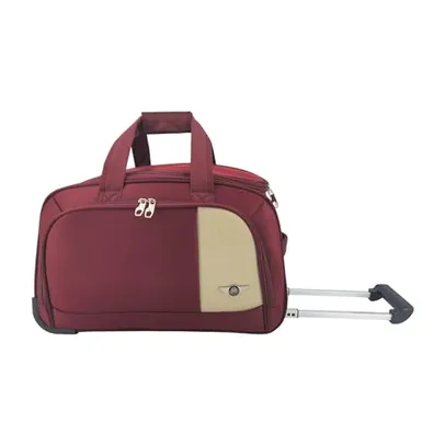 Sacola de Viagem Dubai Poliéster Santino M - ASLS3M Cor: Bordô
