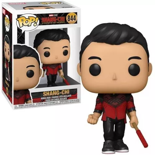 Boneco Funko Pop! Shang Chi Bastão 844 Marvel Original