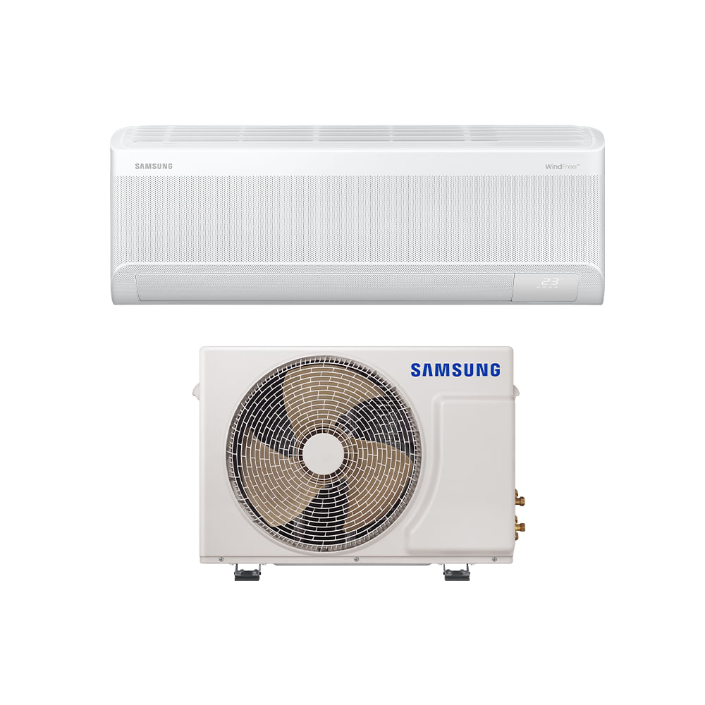 [Contas Novas] Ar-condicionado Split Samsung Inverter WindFree AI 12.000 BTUs Frio Sem Vento AR12DYFABWKNAZ