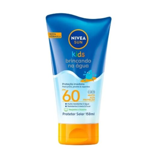 Protetor Solar Nivea Sun Kids Swim & Play FPS60 150ml