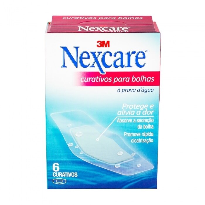 Curativo Nexcare para Bolhas 6 Unidades