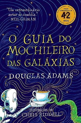 [ PRIME ] Livro O guia do mochileiro das galáxias - Edição Ilustrada: 1 - Douglas Adams