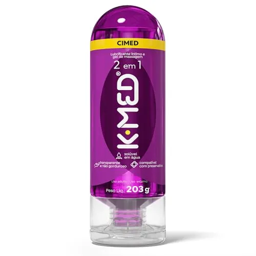 [REC] Lubrificante Íntimo e Gel de Massagem K-Med - 200Ml