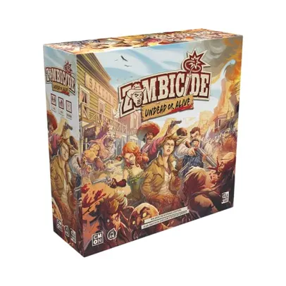 Galápagos, Zombicide: Undead or Alive, Jogo de Tabuleiro para Amigos, 1 a 6 jogadores, 60 minutos por partida