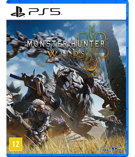 Jogo Ps5 Monster Hunter Wilds Mídia Física E