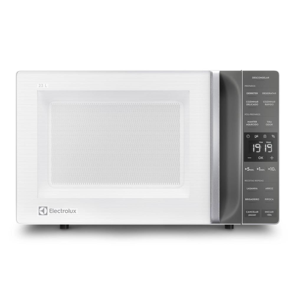 Micro-ondas Electrolux 23L Branco Efficient com Descongelamento Assistido (ME23B - 127V ou 220V