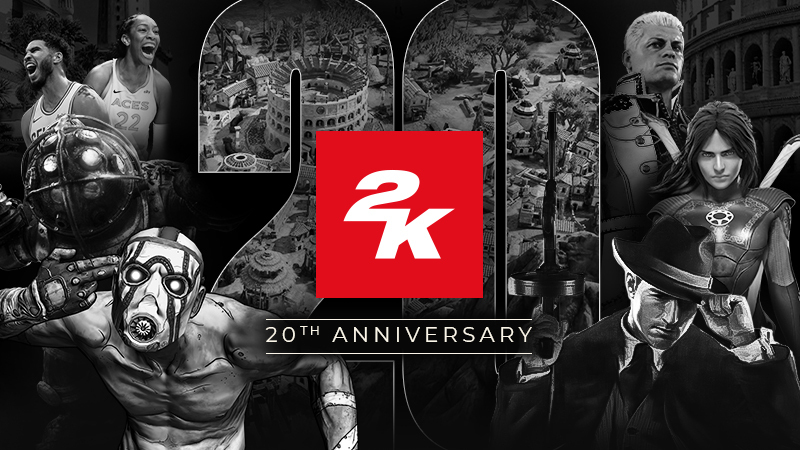 Combo 20 Jogos da 2k - Evento de 20º Aniversário da 2K