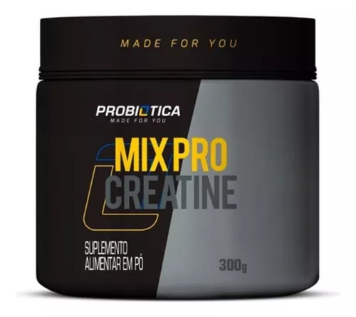 Suplemento Alimentar Em Pó Probiótica Mix Pro Creatine 300g