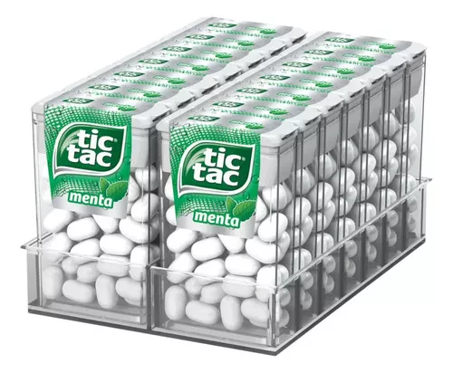 Pastilha Tic Tac Menta 203g - 14 Unidades