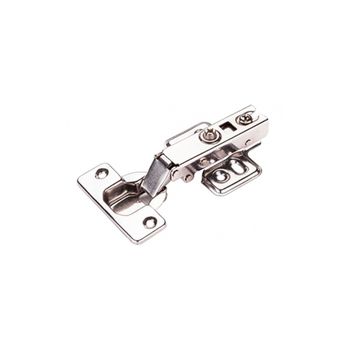 Dobradiça 110º com Amortecedor Reta Calço Fixo Inox Polido 35mm 10 un Renna