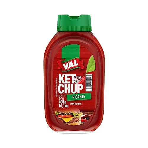 [+Por- R$3.7 ] VAL Ketchup Picante Bisnaga 400G