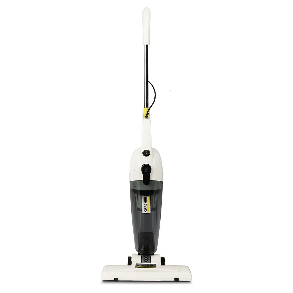Aspirador de Pó Vertical Karcher Stick 2 em 1 com Filtro HEPA 1000W Branco