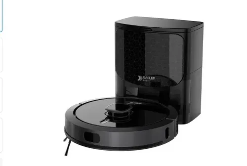 Robô Aspirador e Passa Pano KaBuM! Smart 900 - 127v, Preto - KBSF009