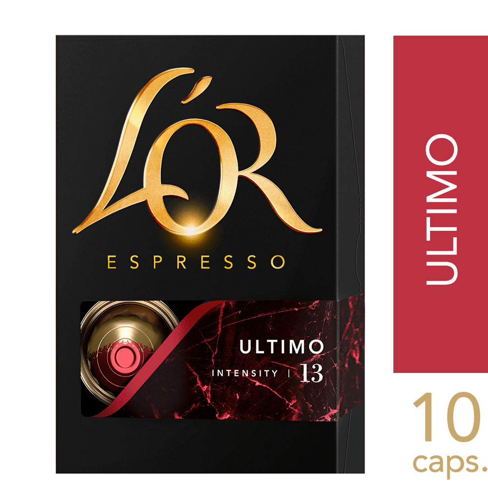 Cápsulas Café L'OR Ultimo 10 Un + brindes