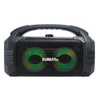 Caixa de Som Portátil Sumay SCP1304, Bluetooth, 50W RMS, Preta