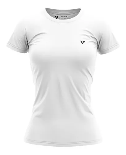 Camiseta Feminina Proteção Uv Academia Treino Caminhada