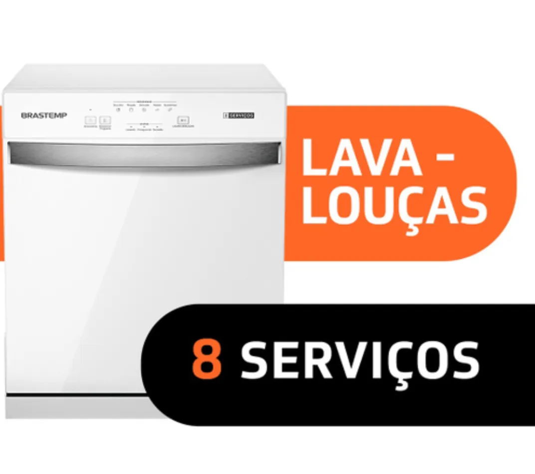 Lava Louças Brastemp 8 serviços