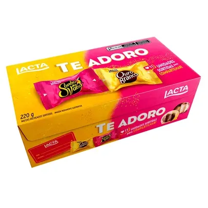 [ REGIONAL | 50% OFF na 2ª Unidade ] Caixa Sonho de Valsa e Ouro Branco Sortidos 220g