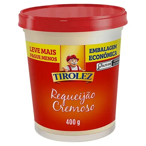 [Regional] Requeijão Cremoso Tirolez 400g
