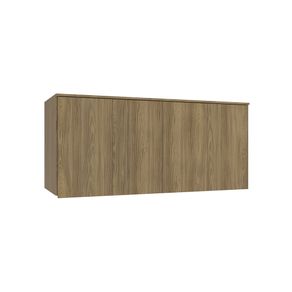 Armário Aéreo 4 Portas Kappesberg Adapt Nogueira 155cm