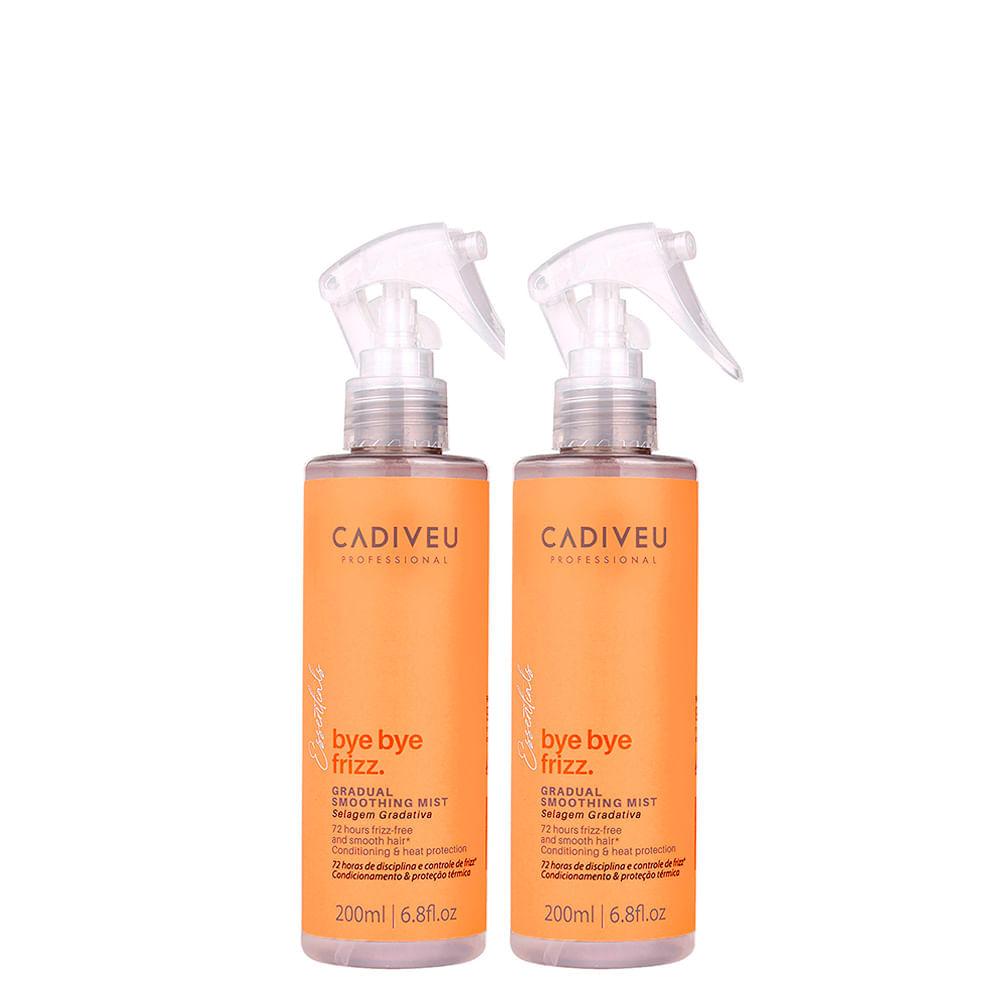 Kit Cadiveu Essentials Bye Bye Frizz - Leave-in Selagem Gradativa 200 ml - 2 Unidades