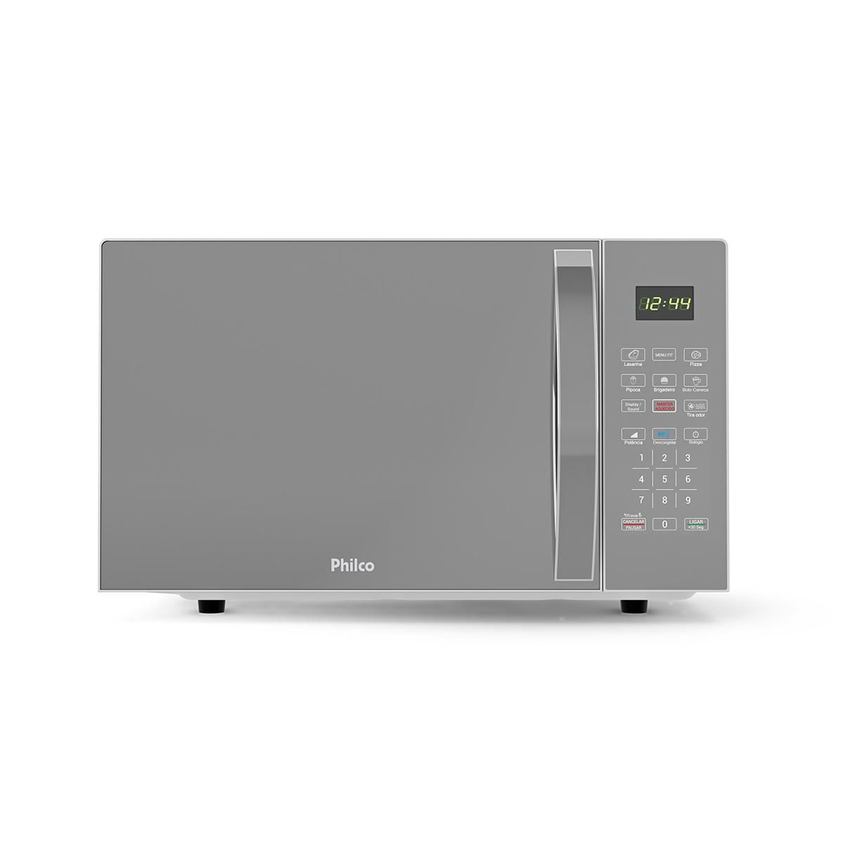 [Outlet] Micro-ondas 25L Philco Espelhado Limpa Fácil 1100W PMO28S