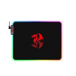 Mouse Pad Gamer Redragon Pluto RGB P026 330 x 260 x 3 mm