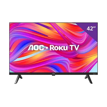 Smart TV aoc LED 42 Full HD Roku 42S5045/78G