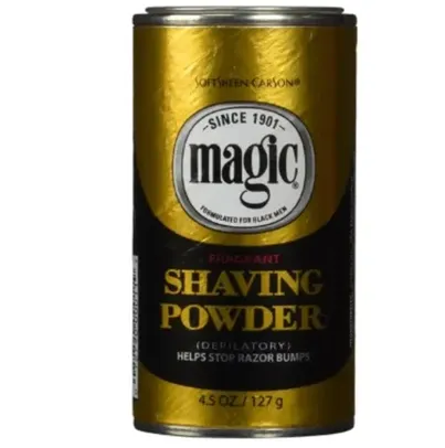Pó de barbear Softsheen-Carson Magic Razorless 130ml para homens