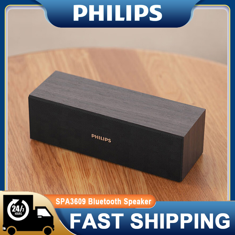 [Com Taxa] Mini Caixa de Som Bluetooth Philips SPA3609