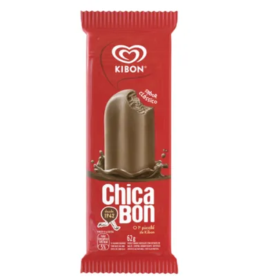 Picolé chicabon 62g Sorvete Kibon