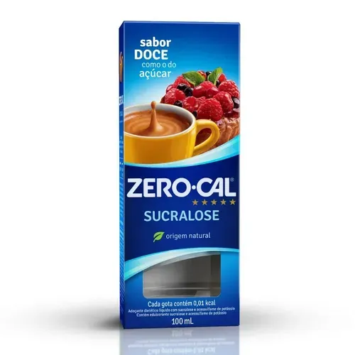 Adoçante Zero-Cal Sucralose Líquido 100 ml