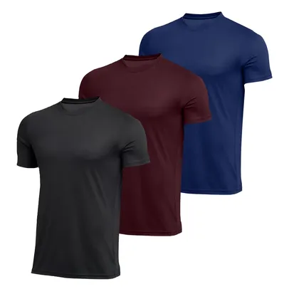 Kit 3 Camiseta Masculina Tecnologia Dry Proteção Solar UV50 Térmica Anti Suor Academia Treino