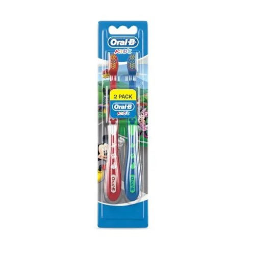 Escova Dental Infantil Oral-B Mickey 2 Unidades