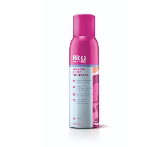 [REC/+Por- R$12] Ricca Shampoo a Seco Fortificante 150ml