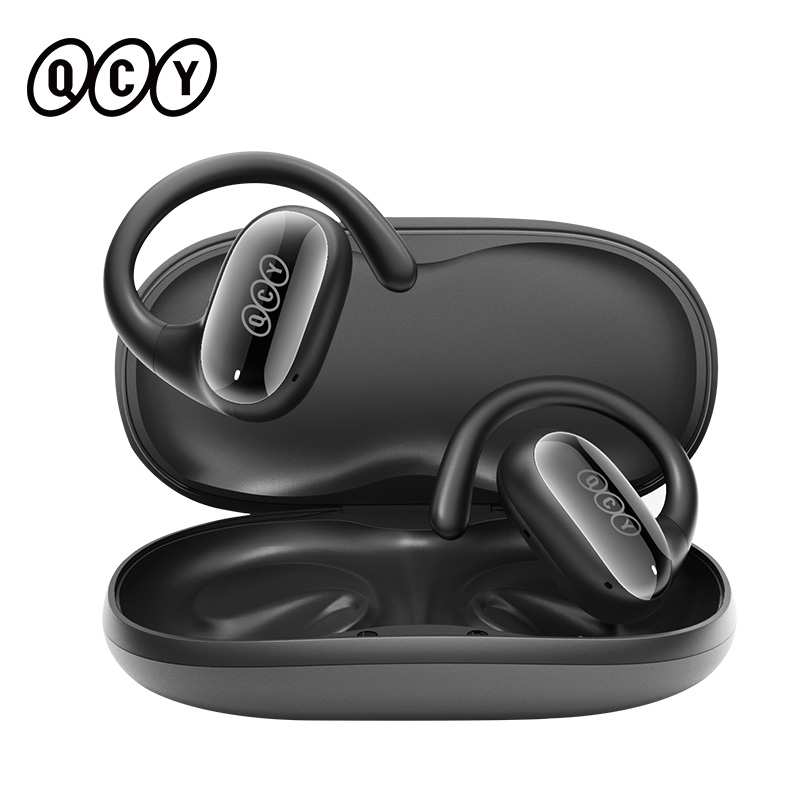 [R$116 Moedas/C. Visa] QCY Crossky GTR2 Fone de ouvido sem fio aberto Bluetooth 5.4 OWS Fone de ouvido IPX5 Sport Earbud 360 °
