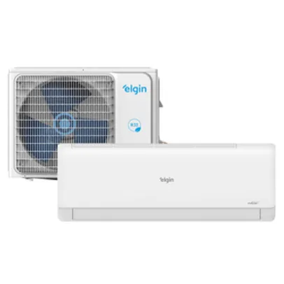 Ar Condicionado Elgin Split High Wall Eco Inverter II 9.000 BTUs Frio, Wi-Fi, Gás Refrigerante R32, Serpentina de Cobre - HJFC09C2WBCB | Branco - 220V