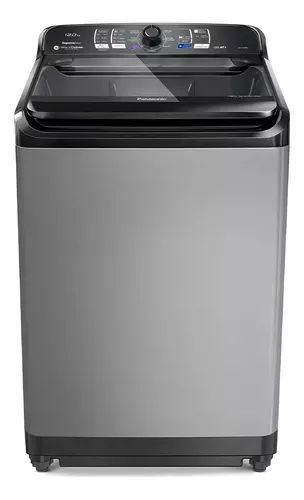 Lavadora de Roupas Panasonic 12Kg Função Vanish Titânio F120 220V