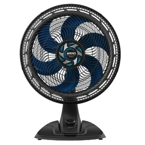 Ventilador de Mesa Arno 40cm 127V (110V) Preto e Azul VB40
