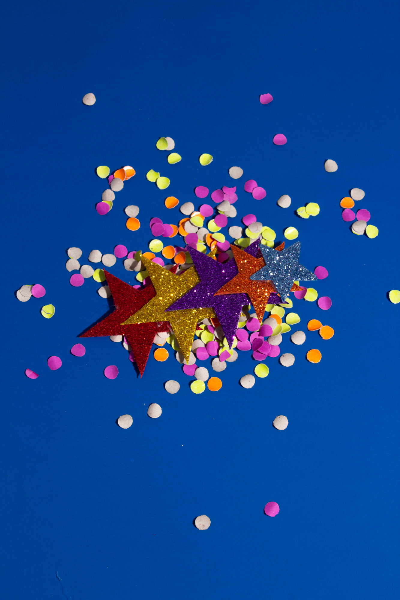 Presilha Carnaval Mix Estrelas Coloridas