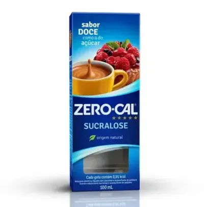 Adoçante Zero-Cal Sucralose Líquido 100 ml