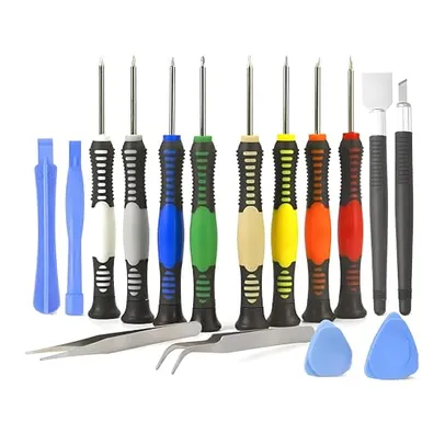 [2 kits] Kit 16 Chaves Jogo Ferramenta Espatula Reparo Celular Tablet