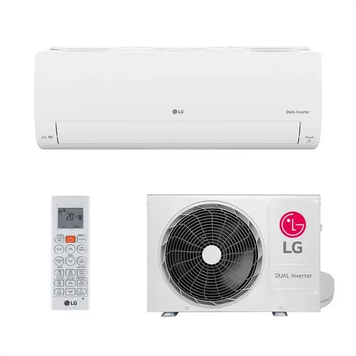 Ar Condicionado Split Hi Wall - Inverter R-32 - LG - Dual Voice + AI - 12000 Btus - Quente/frio - 220V